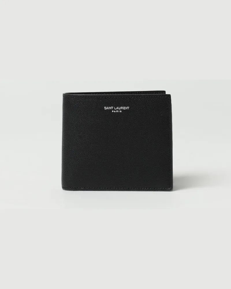 Saint Laurent Portmonnaie herren Schwarz