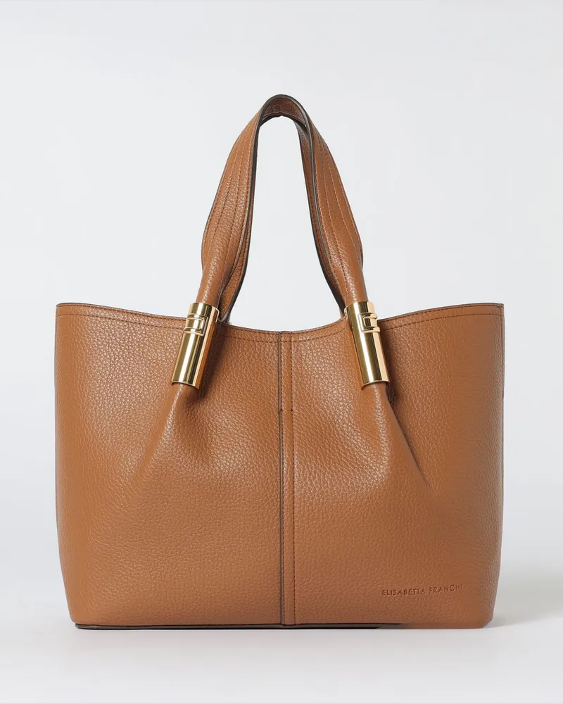 Elisabetta Franchi Schultertasche damen Braun