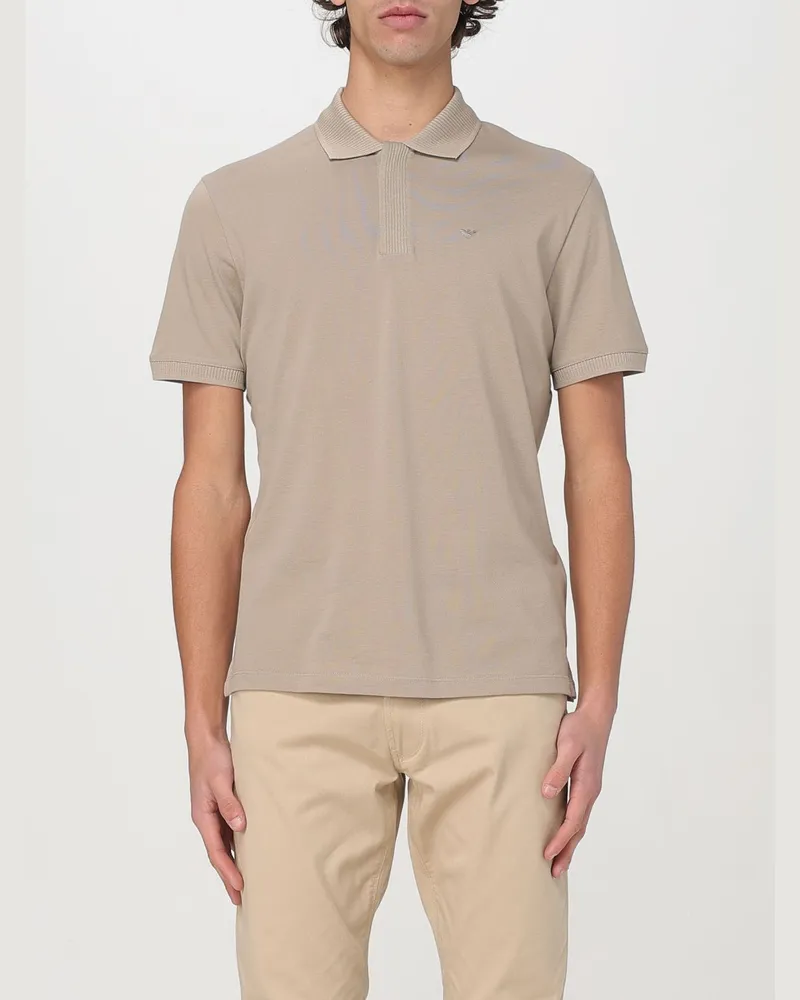 Emporio Armani Polo herren Beige
