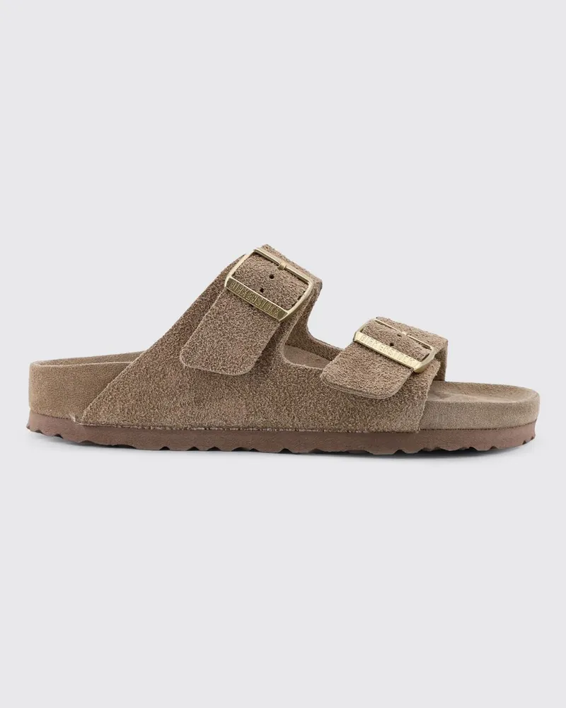 Birkenstock Arizona Wildleder-Sandalen Beige
