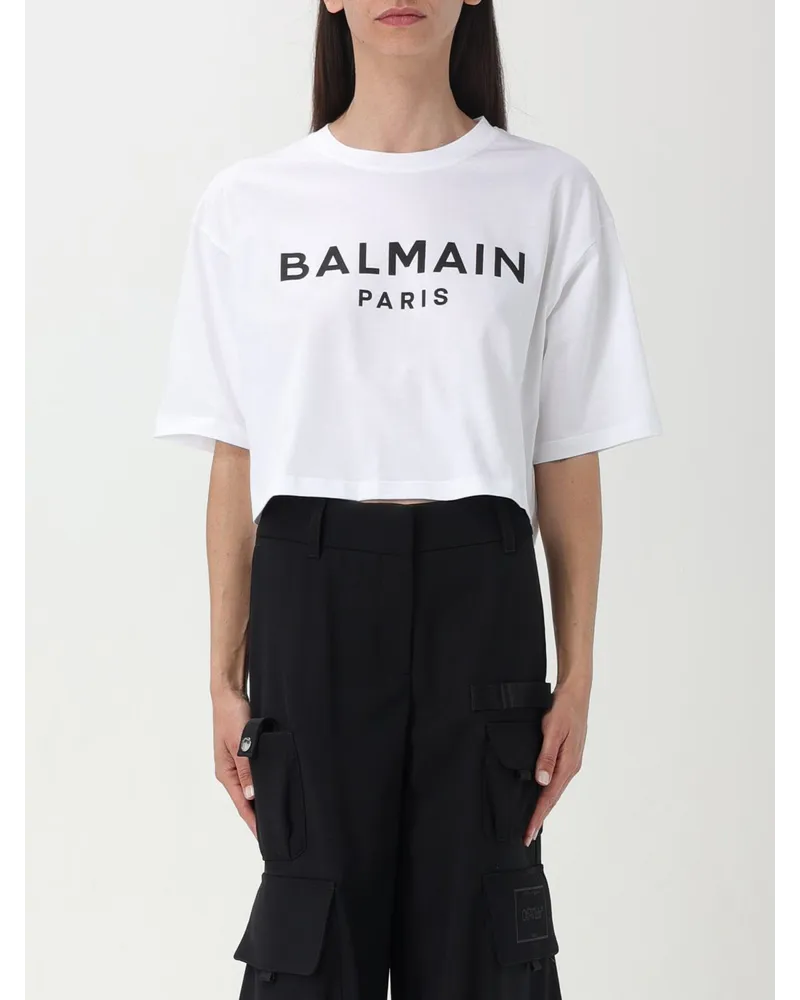 Balmain T-shirt damen Weiß