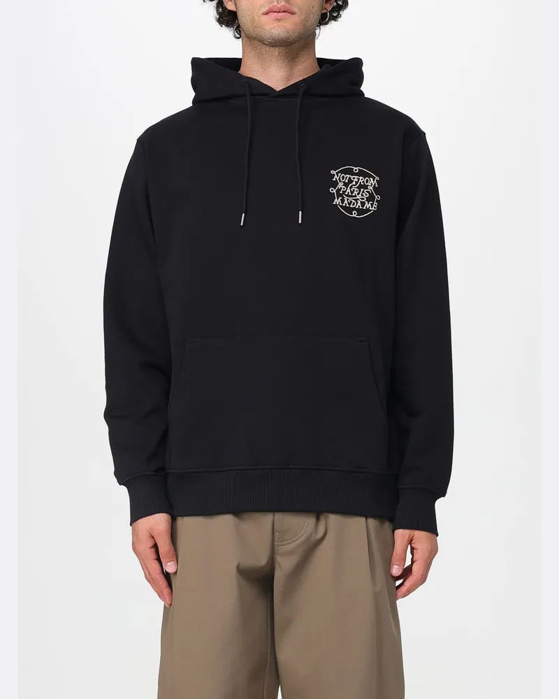 Drôle de Monsieur Sweatshirt herren Schwarz