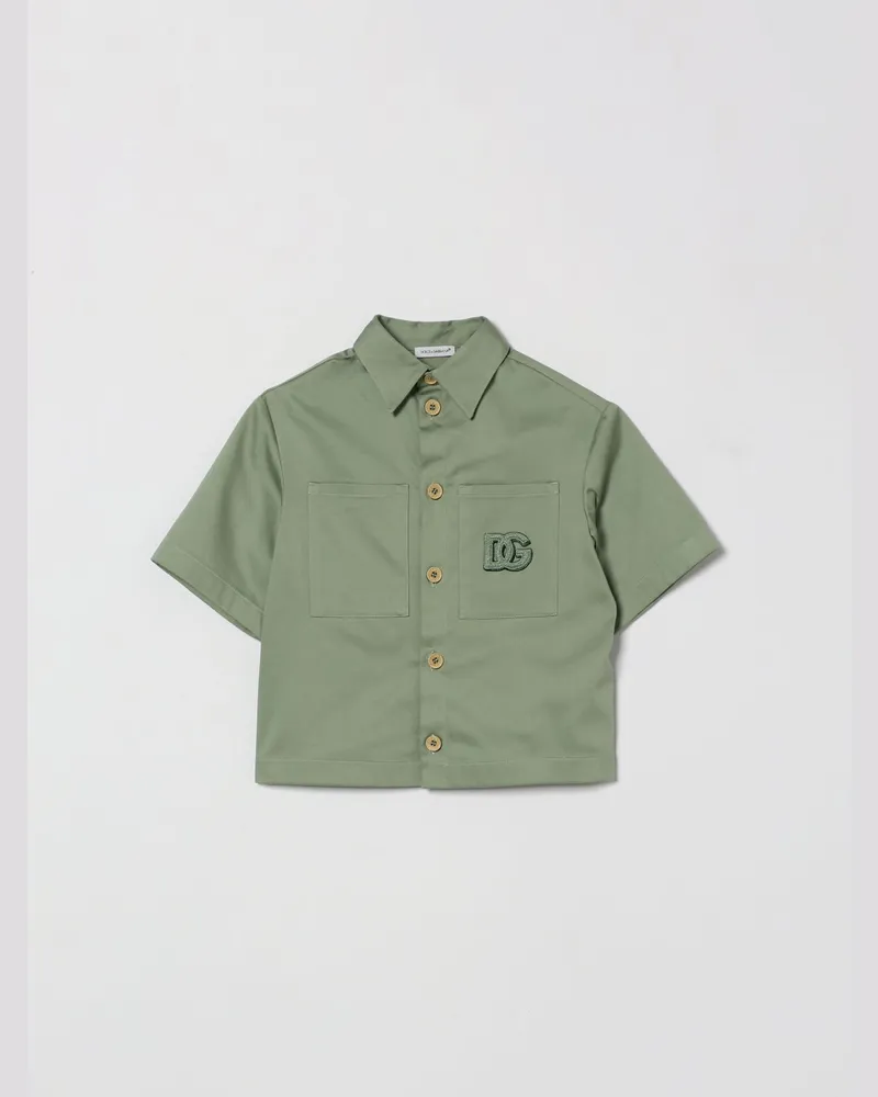 Dolce & Gabbana DOLCE  GABBANA Hemd kinder Dolce & Gabbana Grün