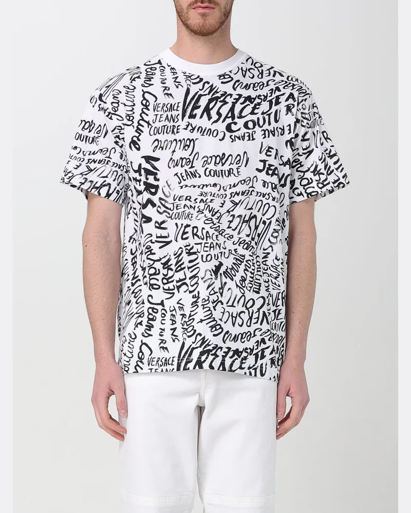 Versace Jeans T-shirt herren Weiß
