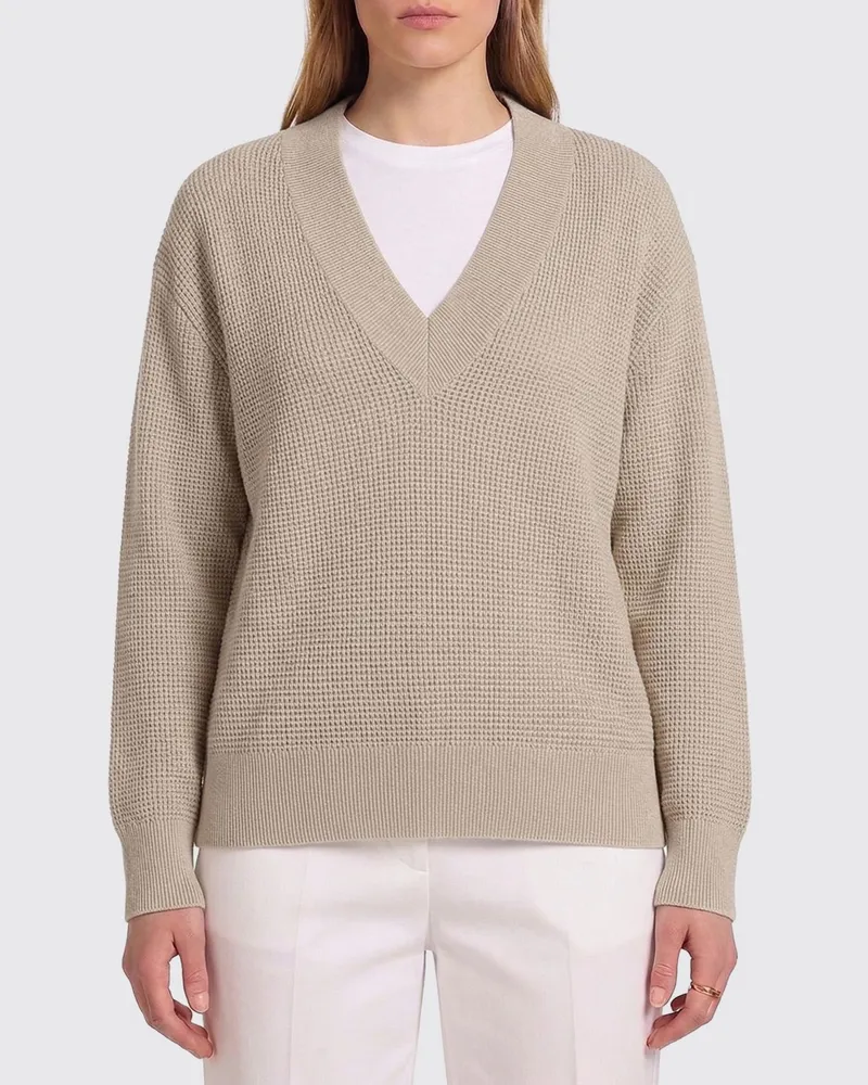 Brunello Cucinelli Strickjacke damen Beige