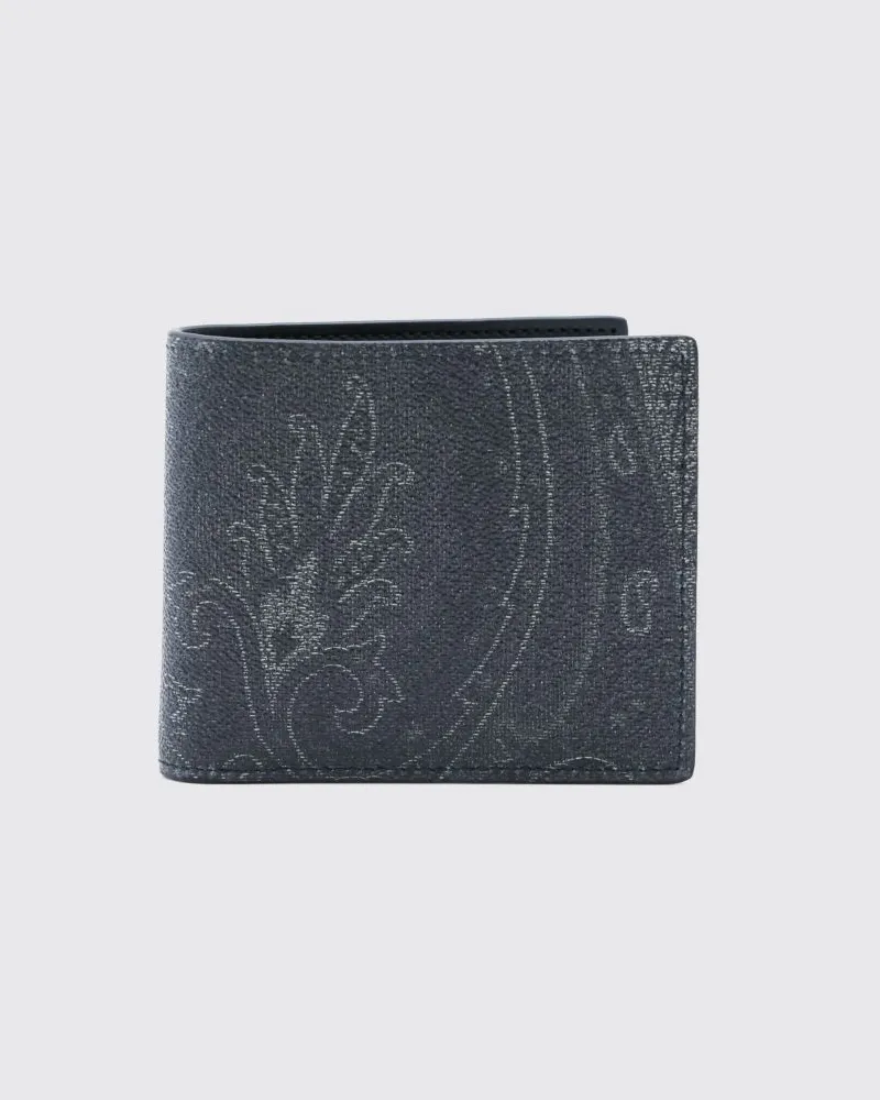 Etro Portemonnaie herren Schwarz