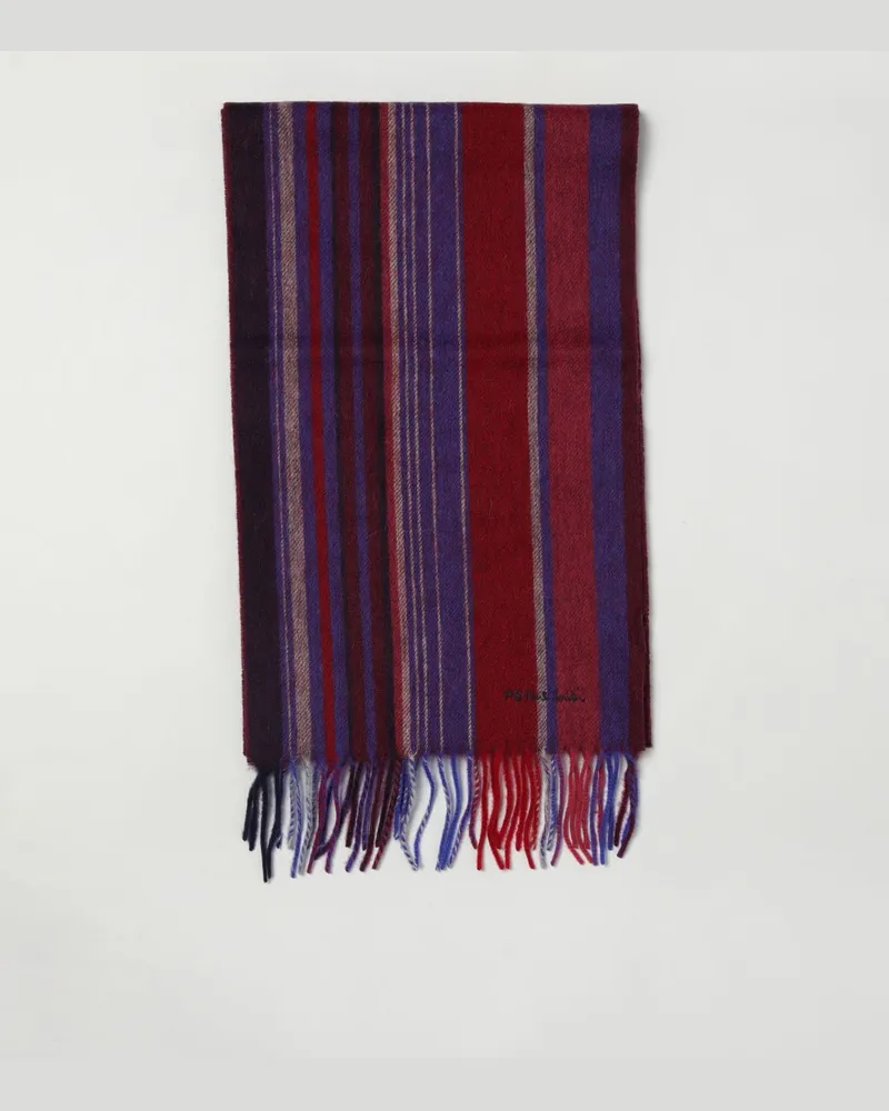 Paul Smith Schal herren Burgunderrot