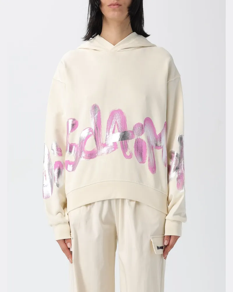DISCLAIMER Sweatshirt damen Milch