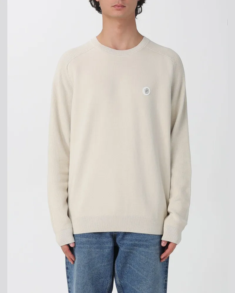 HUGO BOSS Pullover herren Weiß
