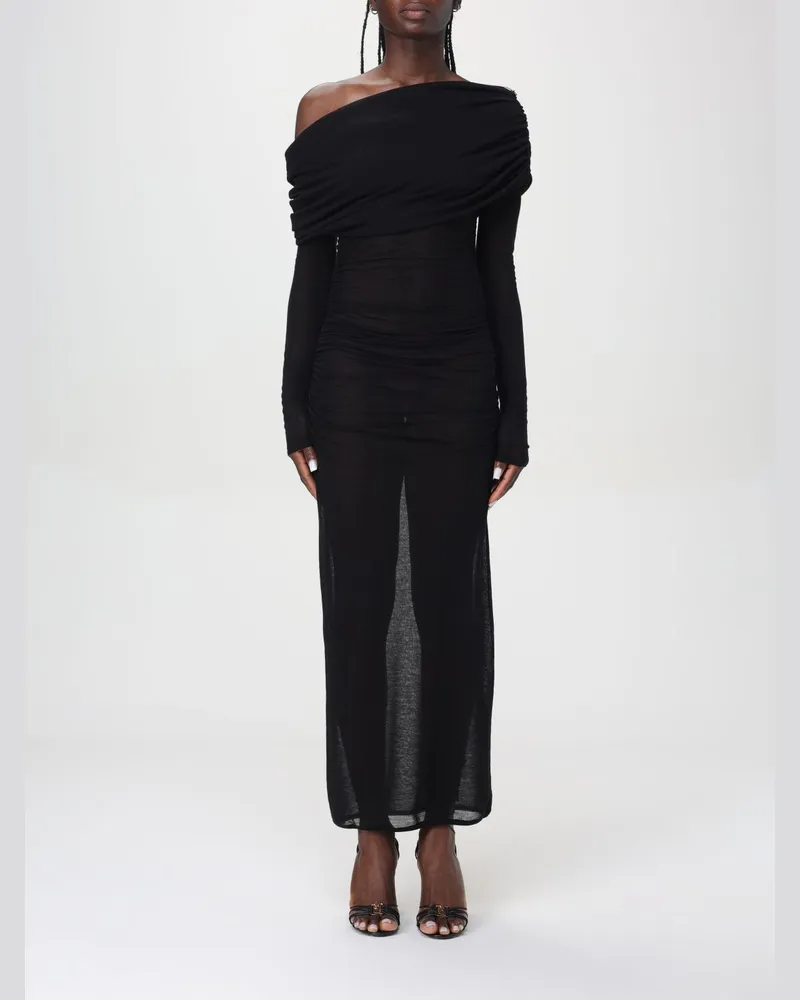 Saint Laurent Kleid damen Schwarz