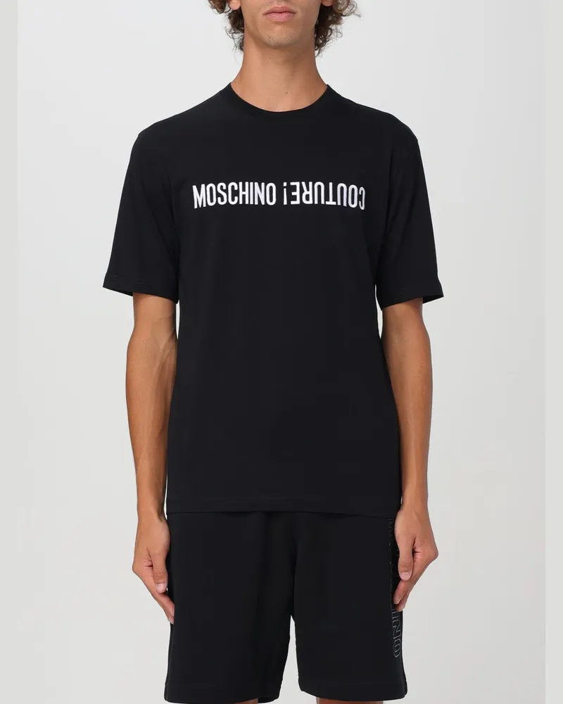 Moschino T-shirt herren Schwarz