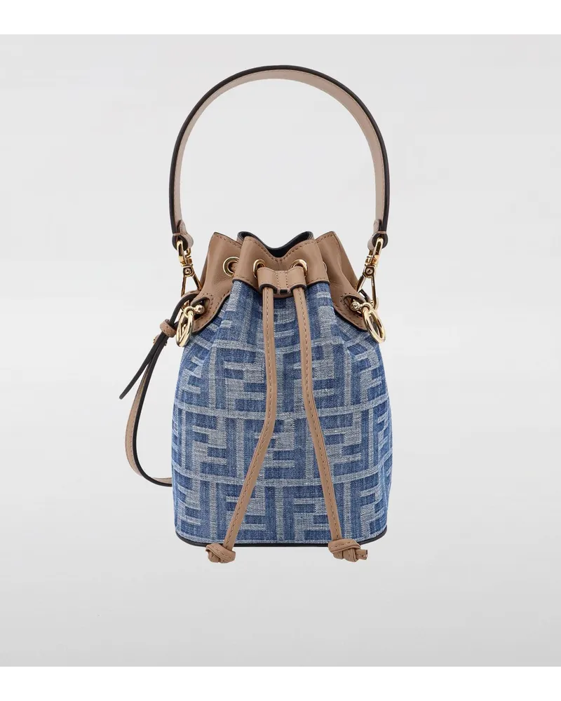 Fendi Handtasche Blau