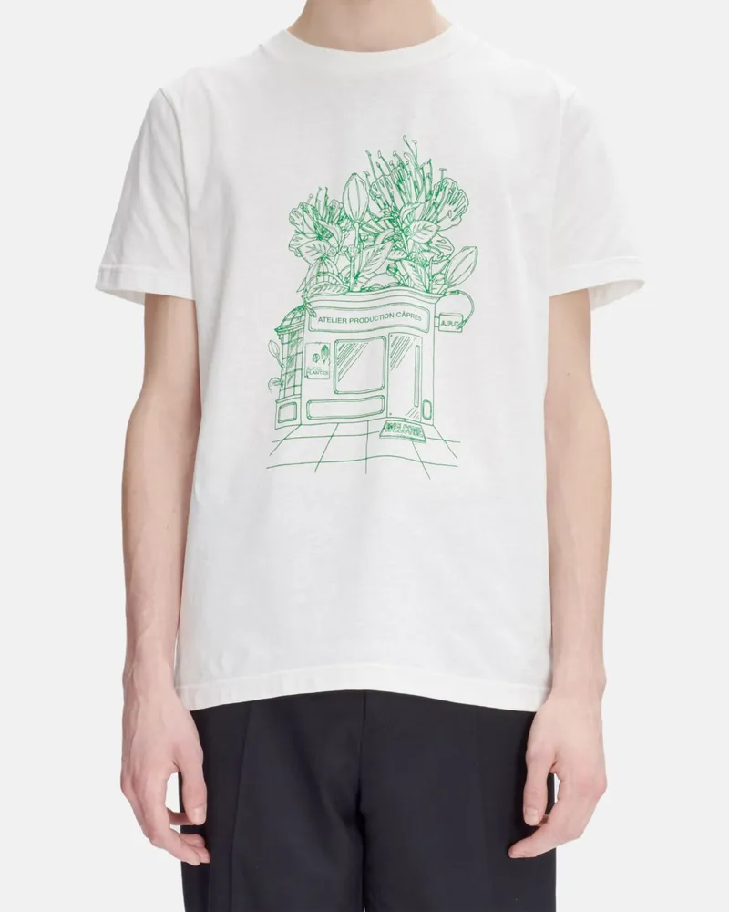 A.P.C. T-shirt herren Weiß