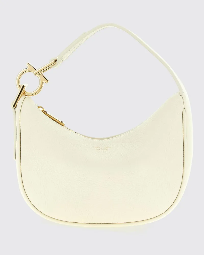 Ferragamo Schultertasche damen Beige