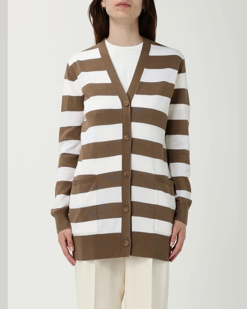 Max Mara Pullover damen Haselnuss