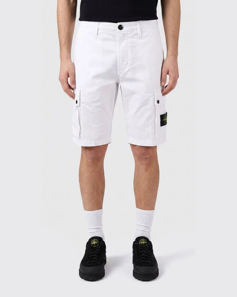 Stone Island Shorts herren Blau