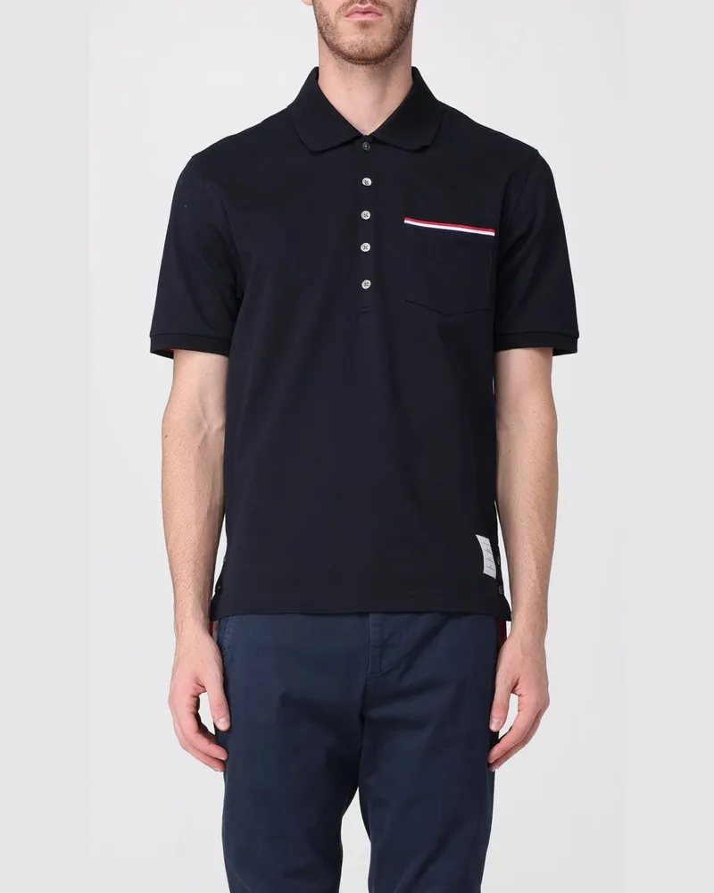 Thom Browne Polo herren Blau