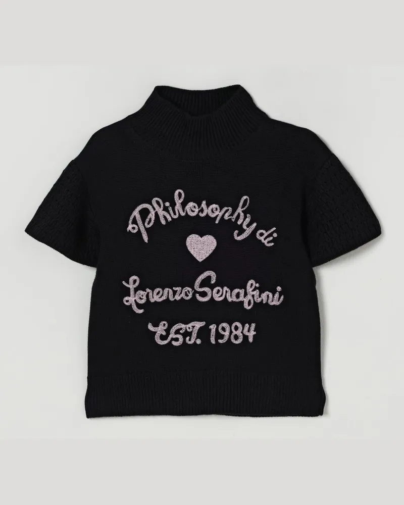 Philosophy Di Lorenzo Serafini Pullover kinder Schwarz