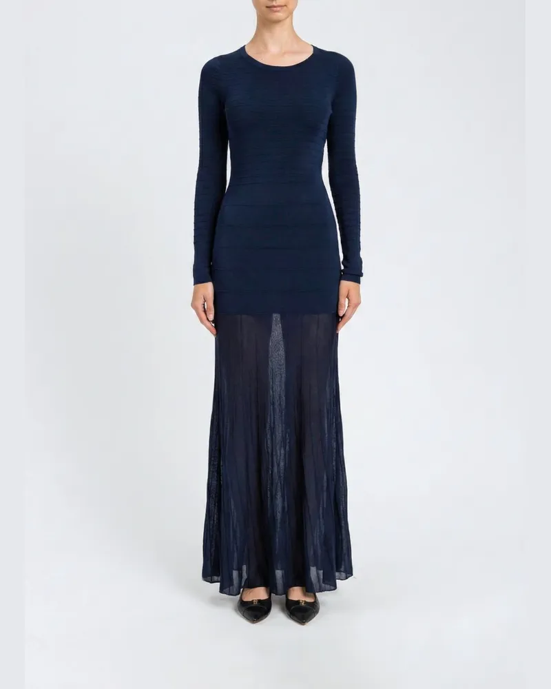 Twin-Set Kleid damen Blau