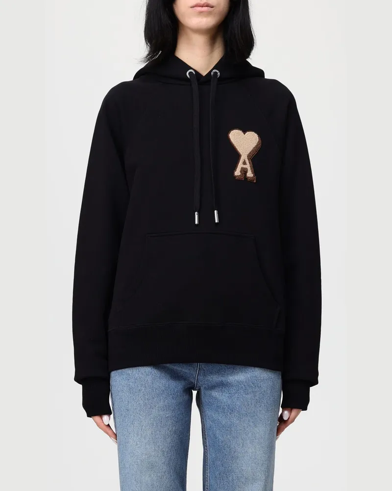 AMI Paris Sweatshirt damen Schwarz