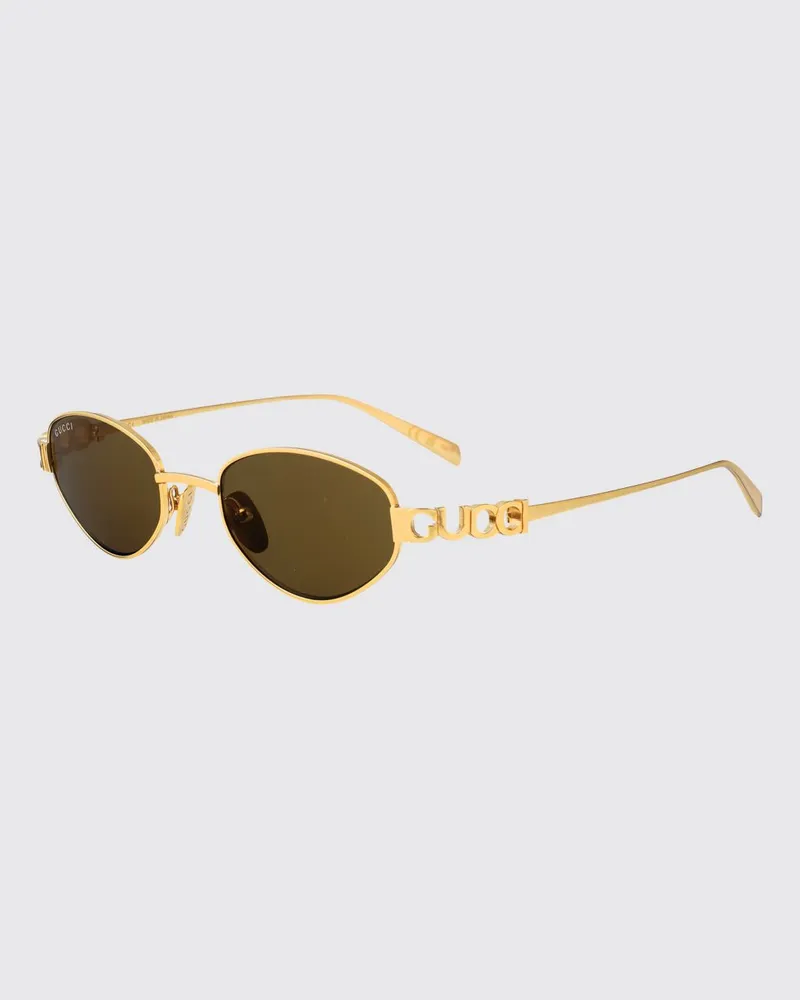 Gucci Sonnenbrille damen Gold