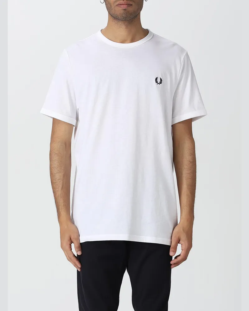 Fred Perry T-shirt herren Weiß