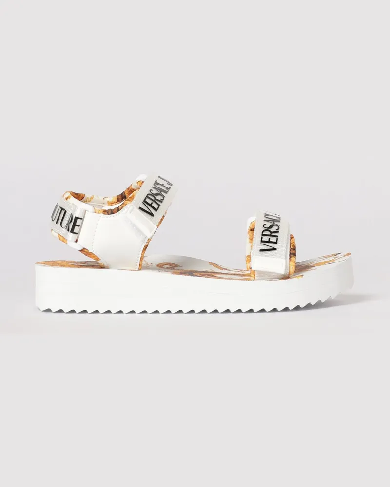 Versace Jeans Sandalen mit absatz damen Weiß