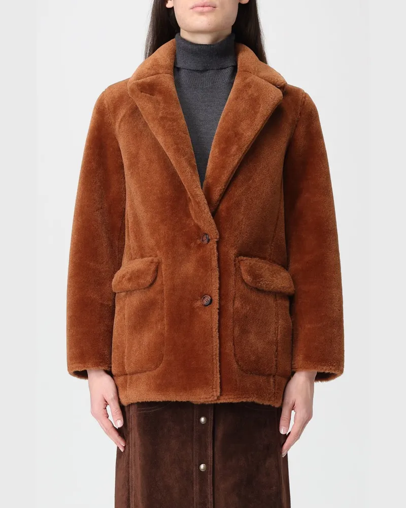 Urbancode Mantel damen Braun