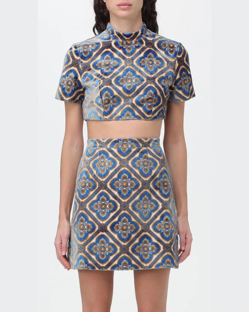Etro Top damen Blau