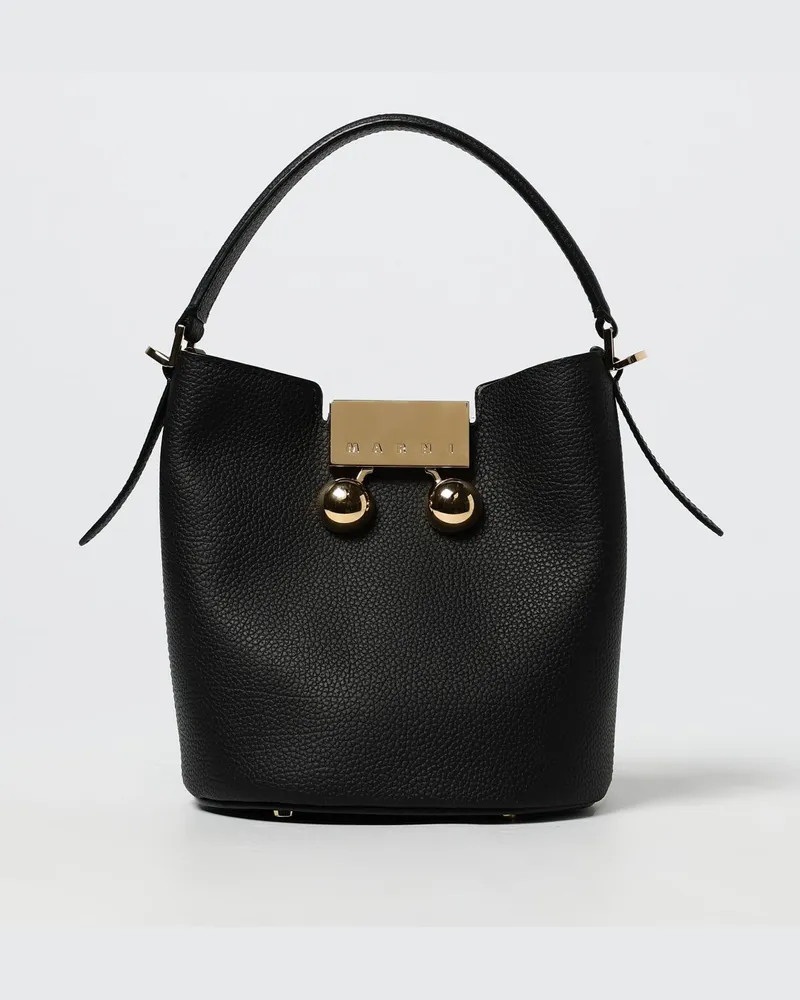 Marni Schultertasche damen Schwarz