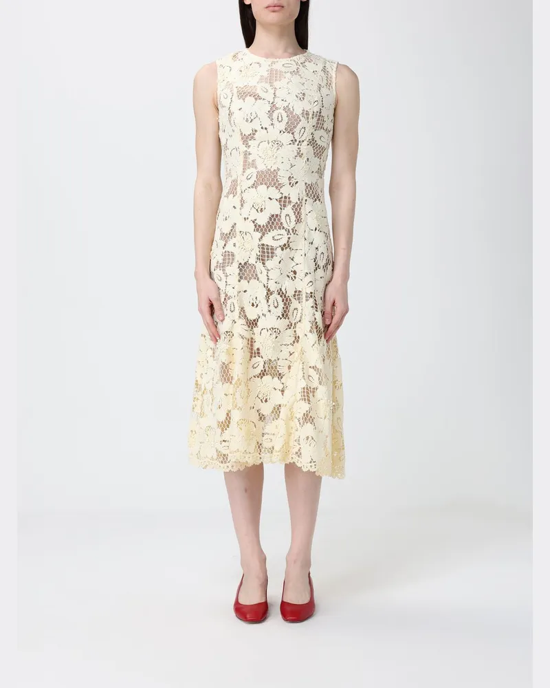 Self-Portrait Kleid damen Gelb