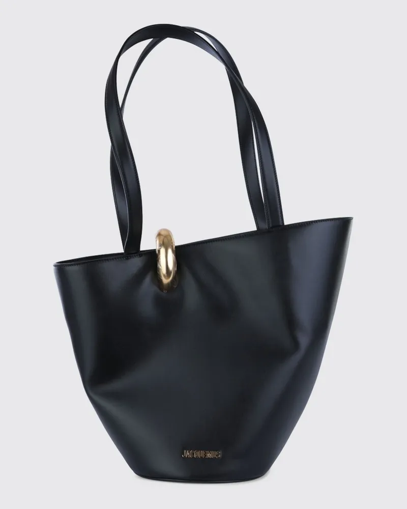 Jacquemus Bambola Ledertasche Schwarz