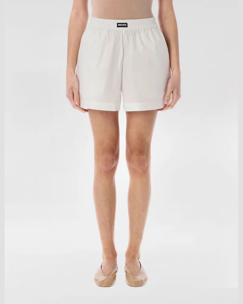ROTATE Birger Christensen Shorts damen Weiß