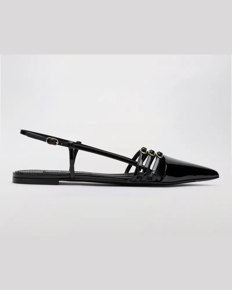 Dolce & Gabbana Flache schuhe damen Dolce & Gabbana Schwarz