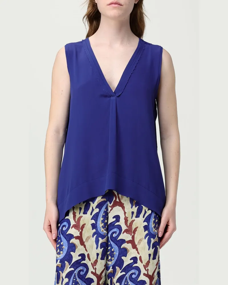 Maliparmi Top damen Blau