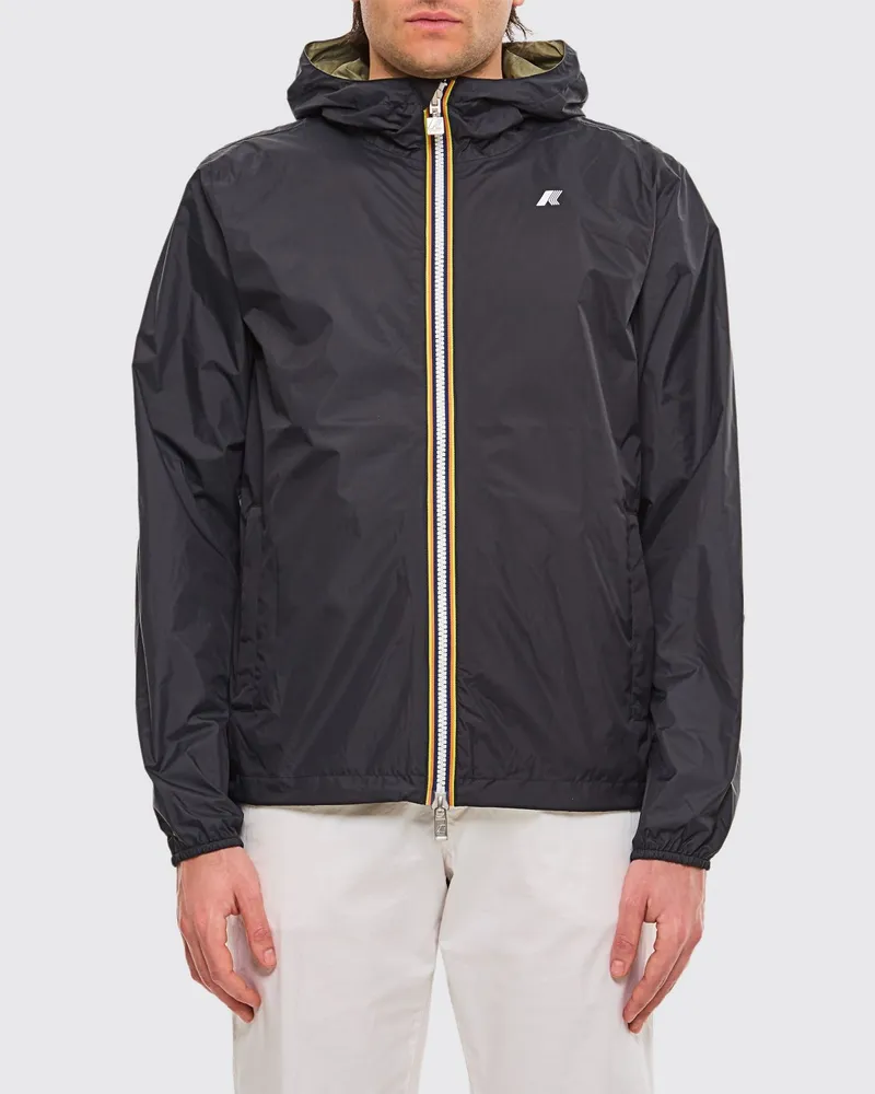 K-Way Jacke herren Schwarz