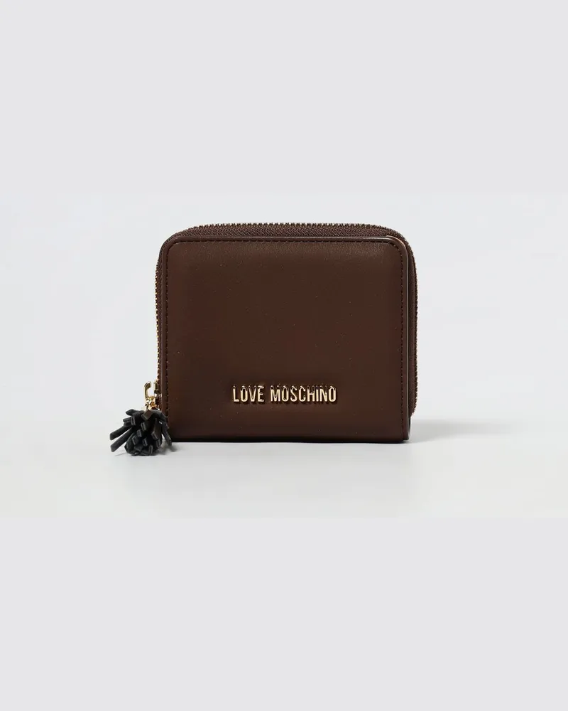 Moschino Geldbörsen damen Braun
