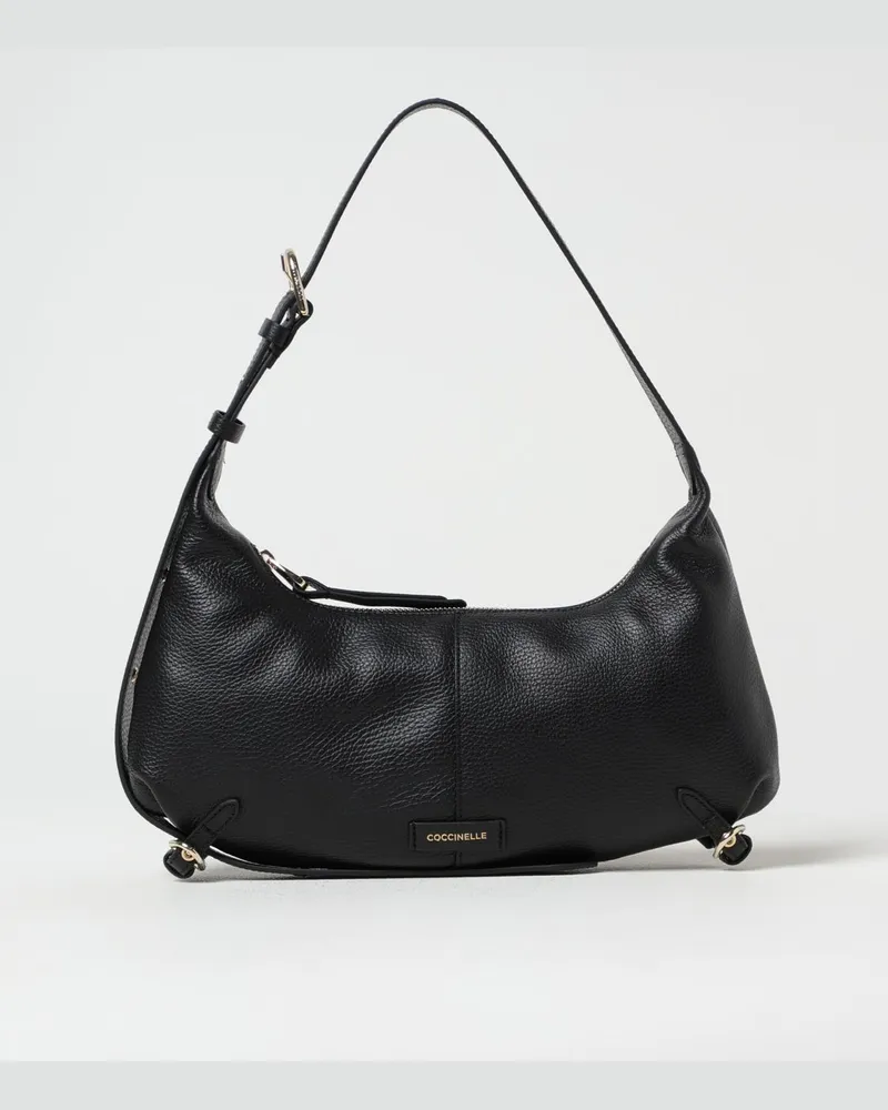 Coccinelle Schultertasche damen Schwarz