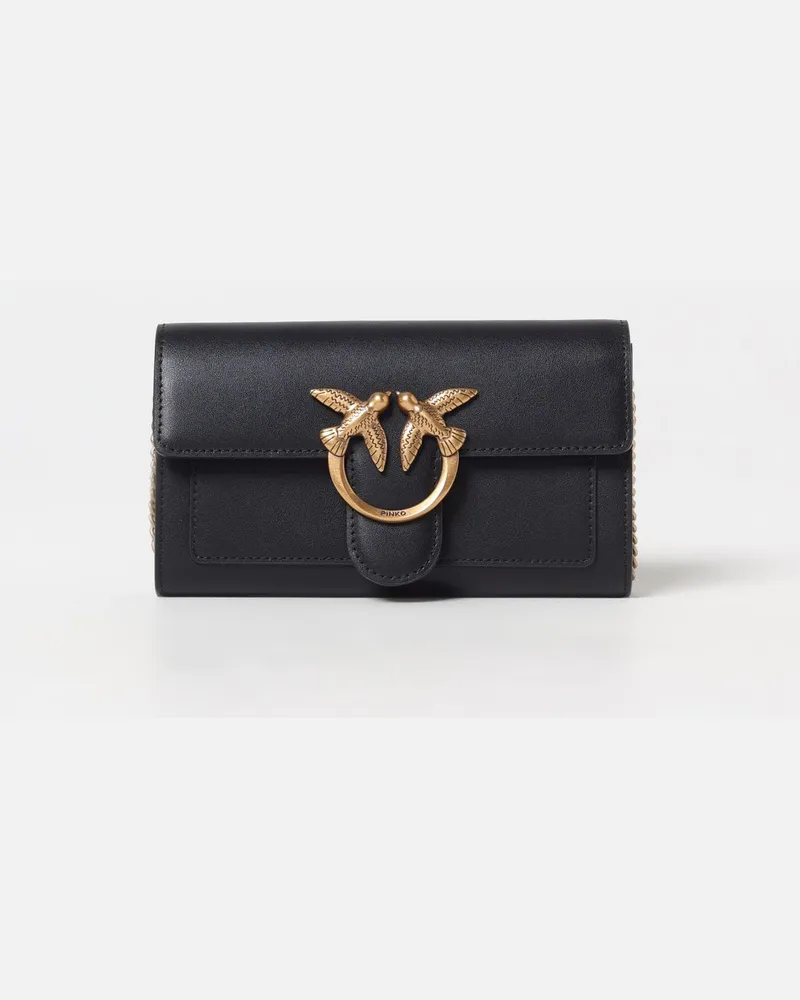 Pinko Geldbeutel damen Schwarz