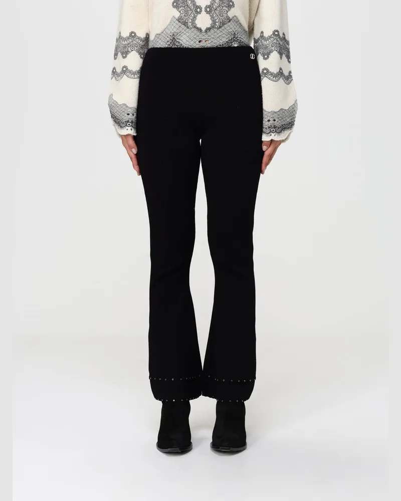 Twin-Set Hose damen Schwarz