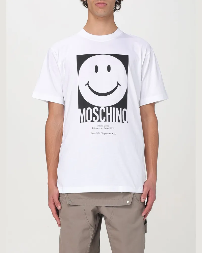 Moschino T-shirt herren Weiß