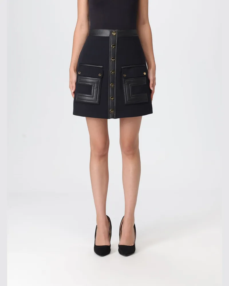 Elisabetta Franchi Rock damen Schwarz