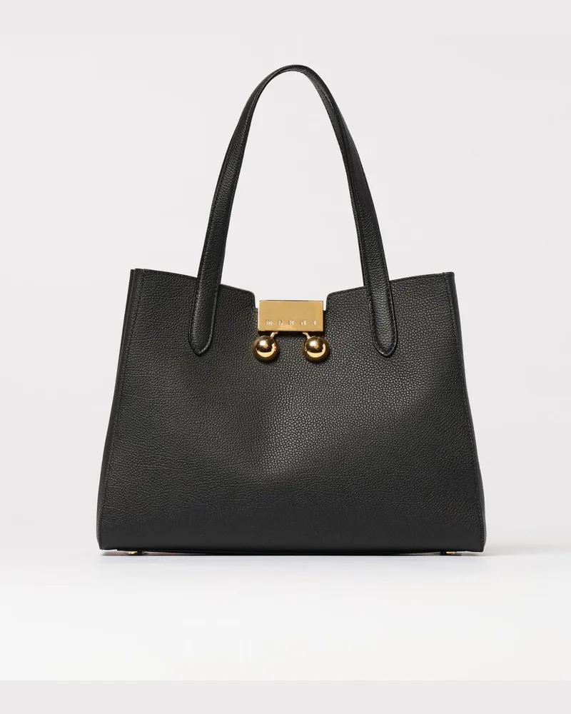 Marni Schultertasche damen Schwarz