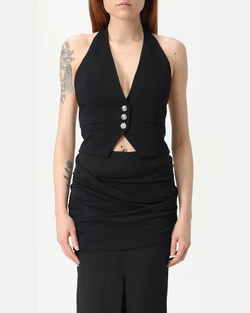 Pinko Weste damen Schwarz