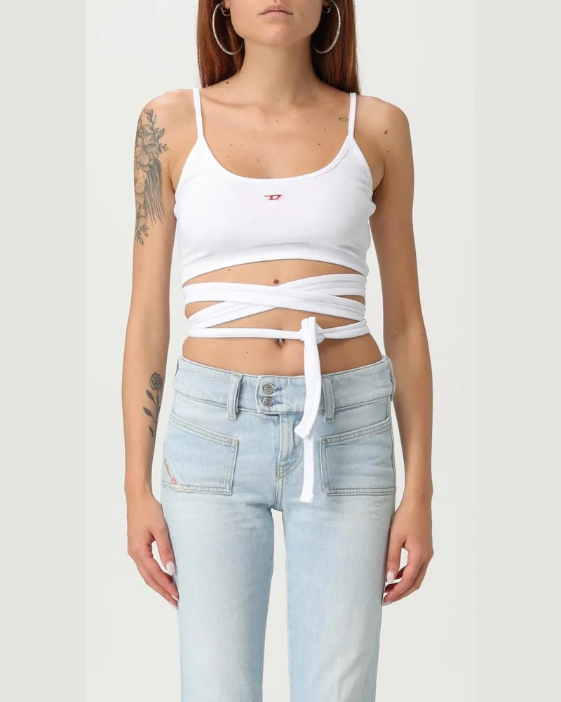 Diesel T-shirt damen Weiß