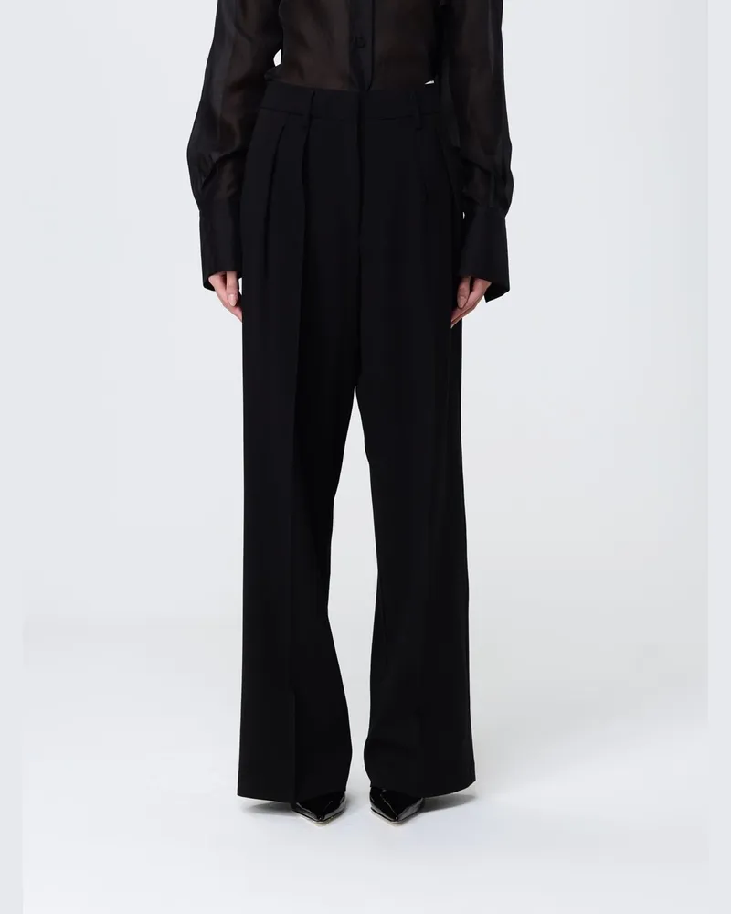 forte_forte Hose damen Schwarz