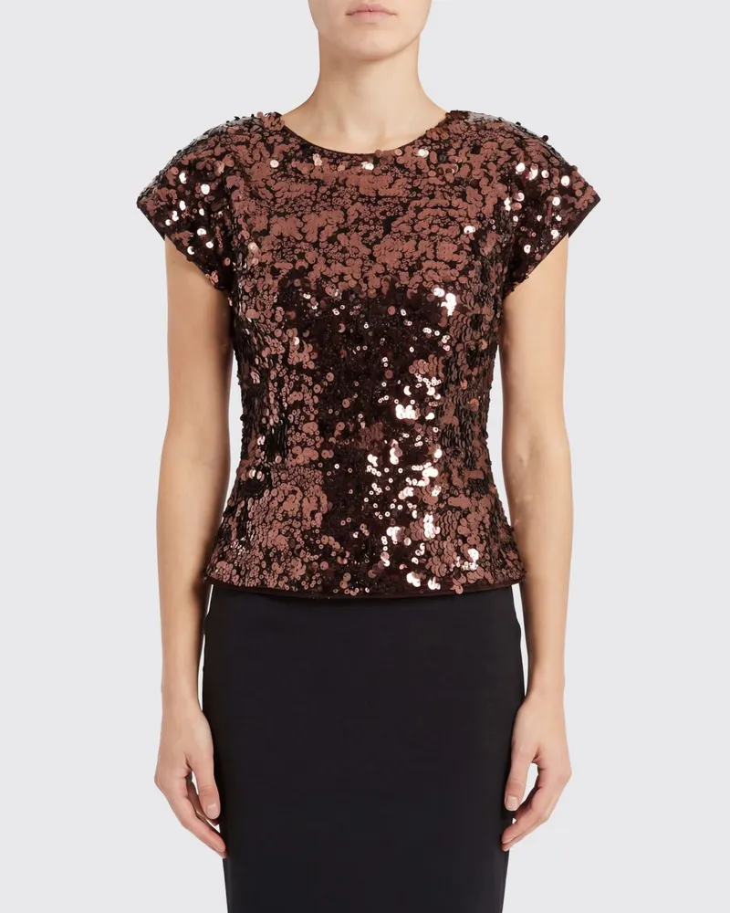 Ganni Top damen Schwarz