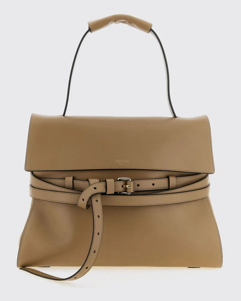 Moschino Schultertasche damen Beige