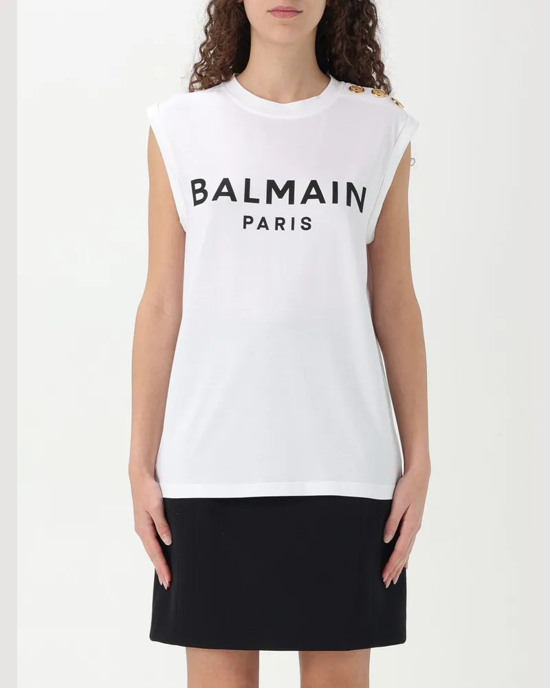 Balmain Top damen Weiß