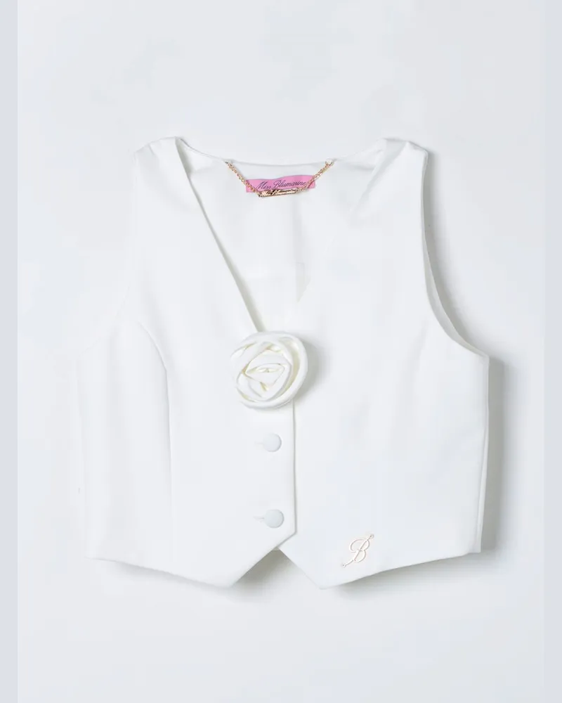 Blumarine Jacke kinder Weiß